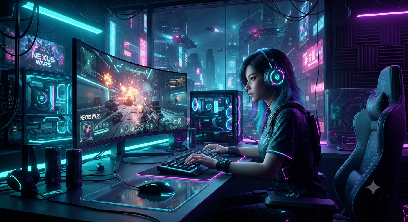 Neon Cyber Strike