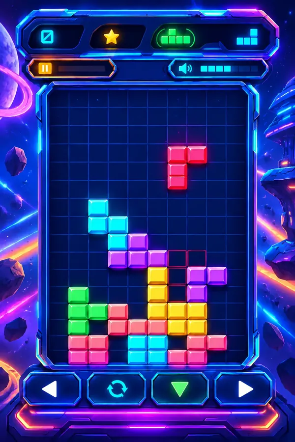 Tetris Reimagine - free online puzzle game